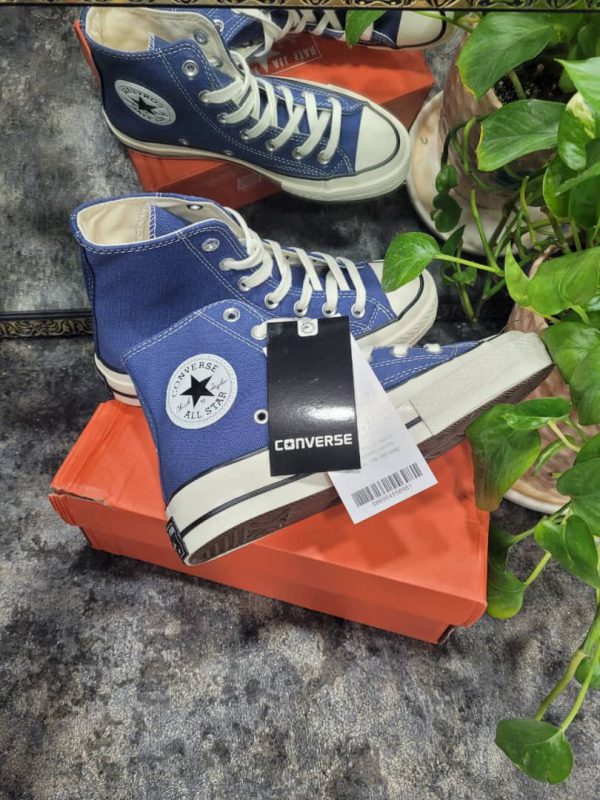 کانورس آل استار ساقدار ۱۹۷۰ لی آبی Converse all star 1970 rush blue - Image 3