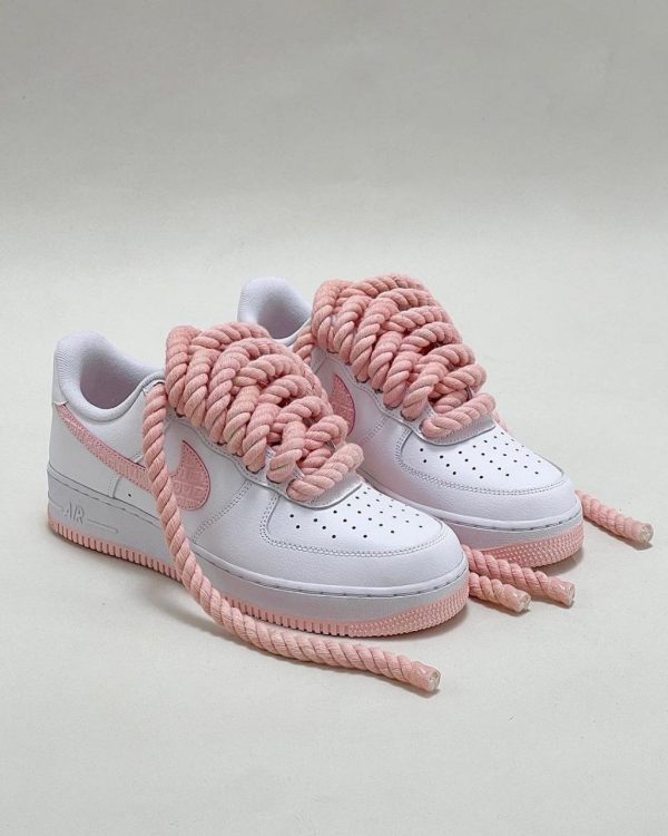 Nike air force 1 valentines day نایک ایر فورس ۱ بدون ساق سفید ولنتاین