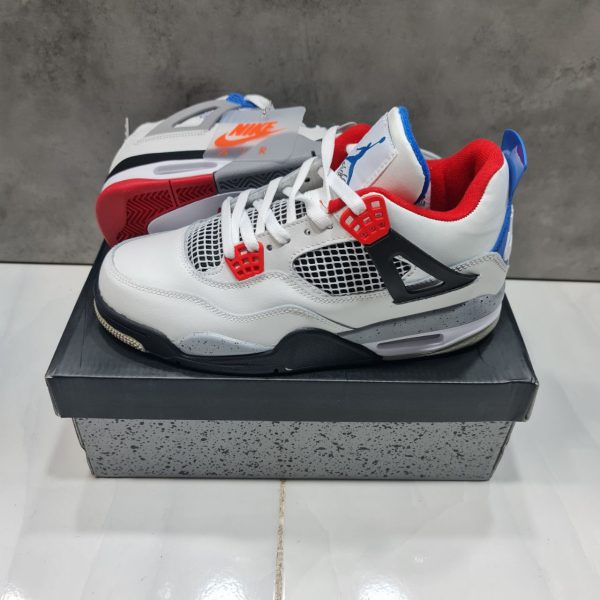 نایک ایر جردن ۴ سفید وات دِ فور Nike air jordan 4 What The 4 - Image 3