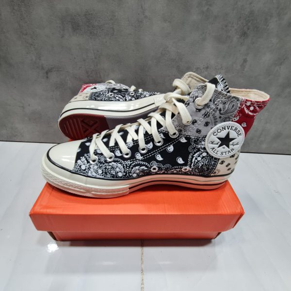 کانورس ساقدار چاک ۷۰ آف اسپرینگ تیره Converse Chuck 70 offspring paisley - Image 5