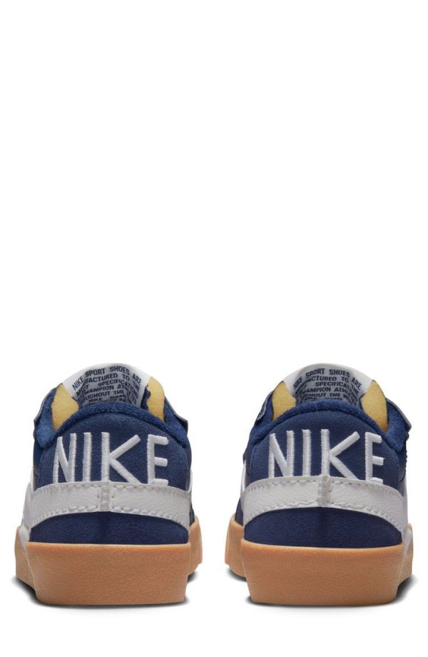 نایک بلیزر بدون ساق جامبو قهوه ای سورمه ای Nike blazer low jumbo Pro Navy - Image 2