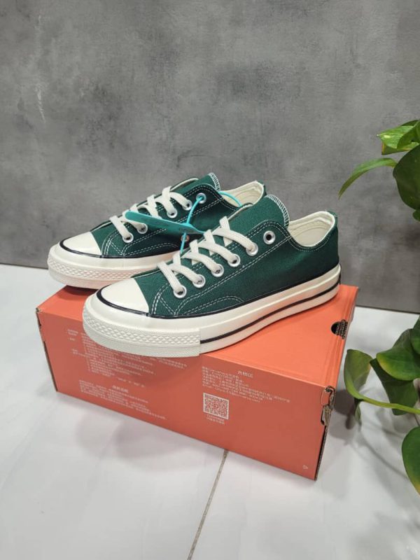 کانورس آل استار ۱۹۷۰ بدون ساق سبز Converse all star 1970 low Green - Image 2