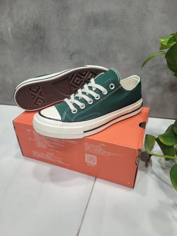 کانورس آل استار ۱۹۷۰ بدون ساق سبز Converse all star 1970 low Green - Image 3