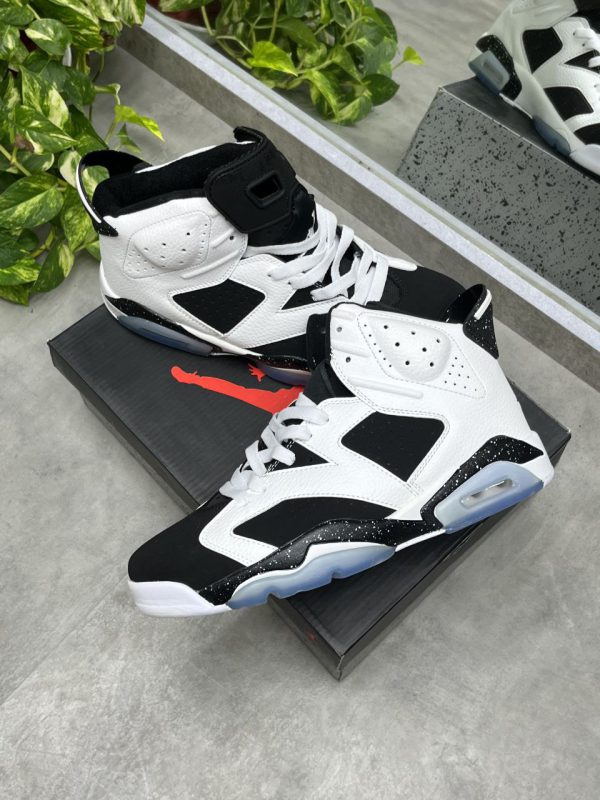 نایک ایر جردن ۶ سفید اورئو Nike air jordan 6 oreo - Image 3