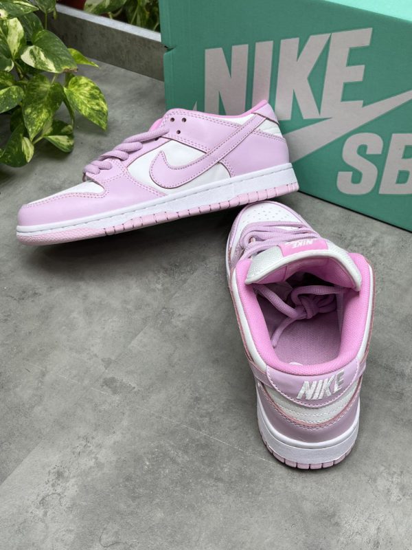 نایک اس بی دانک بدون ساق صورتی فام Nike sb dunk pink foam - Image 3