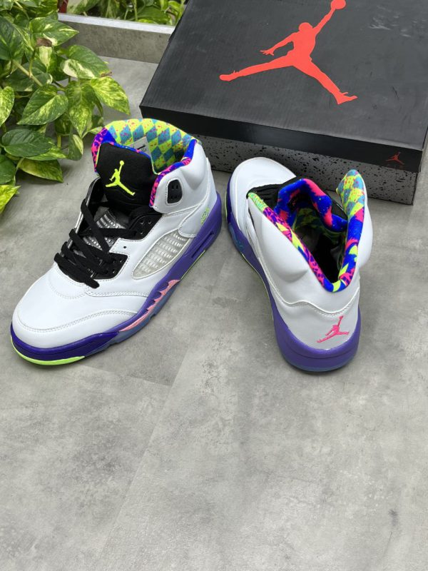 نایک ایر جردن ۵ سفید آلترنیت Nike air jordan 5 Alternate Bel Air - Image 4