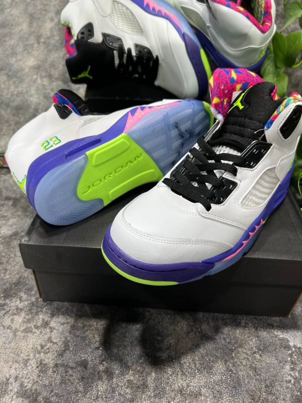 نایک ایر جردن ۵ سفید آلترنیت Nike air jordan 5 Alternate Bel Air - Image 6