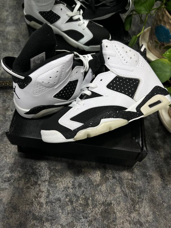 نایک ایر جردن ۶ سفید اورئو Nike air jordan 6 oreo - Image 4