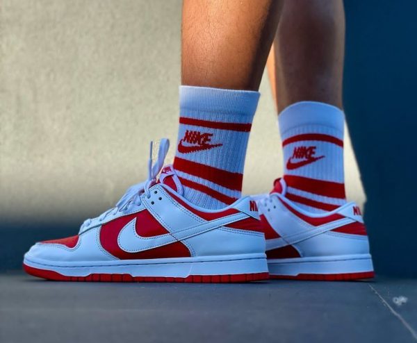 نایک اس بی دانک بدون ساق چمپیون قرمز  Nike sb dunk low Championship red