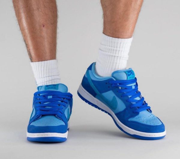 نایک اس بی دانک بدون ساق تمشک آبی Nike sb dunk low blue Raspberry - Image 2