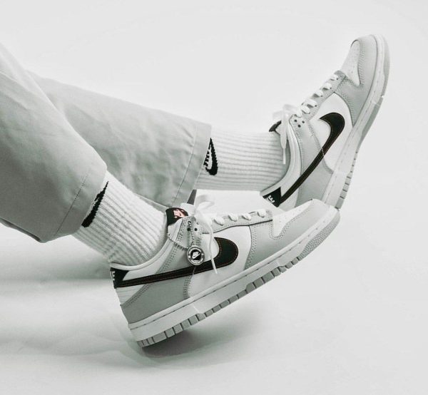 نایک اس بی دانک بدون ساق لوتری طوسی Nike sb dunk low Lottery Grey Fog