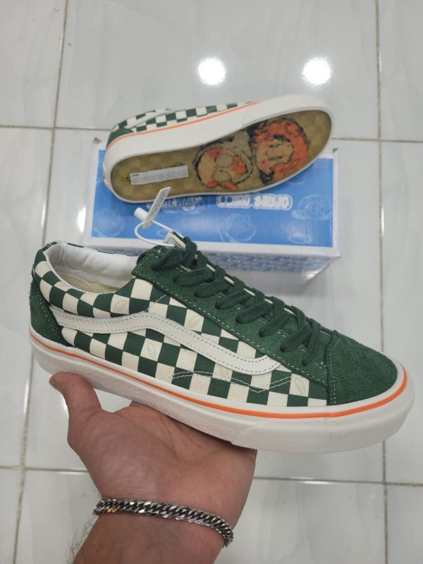 ونس اولد اسکول شطرنجی سبز Vans old skool Checker Green - Image 3