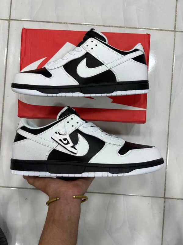 نایک اس بی دانک بدون ساق ریورز سفید مشکی Nike sb dunk low Reverse Panda - Image 3