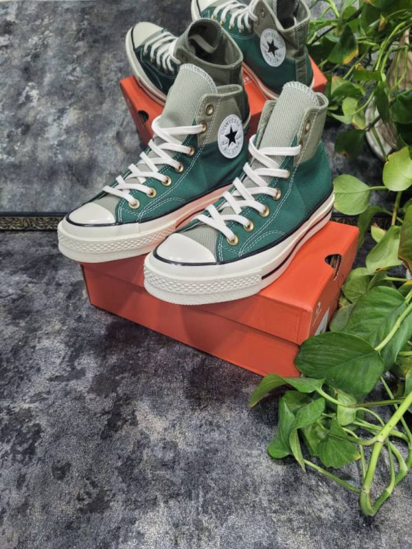 کانورس ساقدار چاک ۷۰ کالر بلوکد مولتی سبز Converse all star chuck 70 colorblocked multi - Image 2