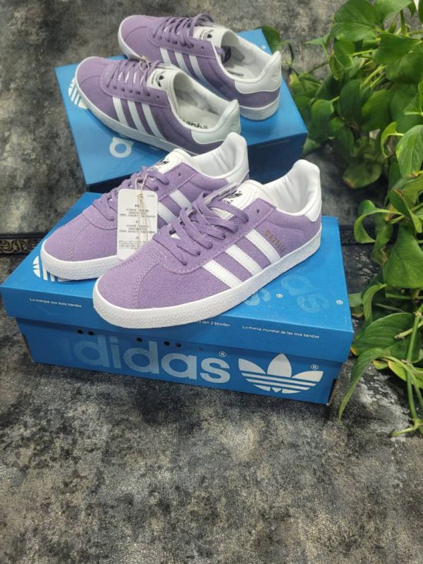 آدیداس گزل بنفش Adidas Gazelle 85 purple - Image 4