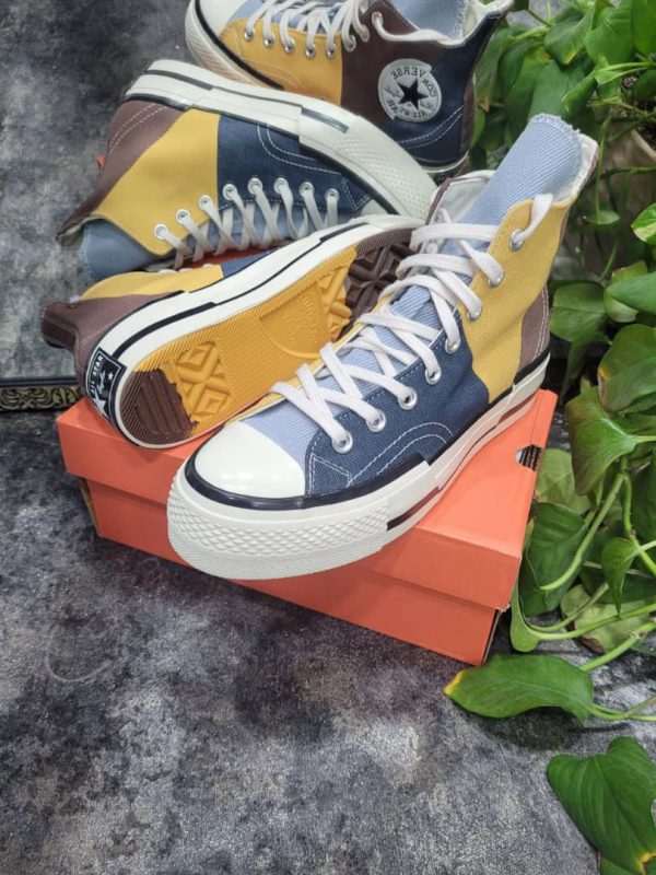 کانورس ساقدار چاک ۷۰ پلاس رنگی Converse all star chuck 70 material mashup - Image 3