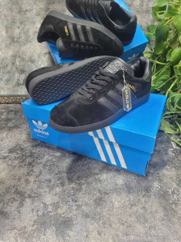 آدیداس گزل تریپل تمام مشکی Adidas Gazelle triple black - Image 3