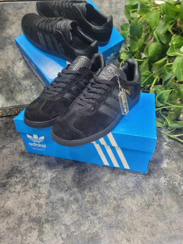 آدیداس گزل تریپل تمام مشکی Adidas Gazelle triple black - Image 2