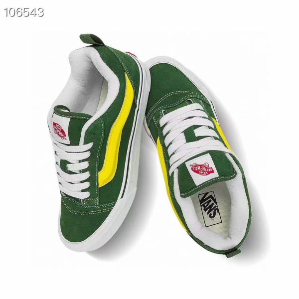 ونس اولد اسکول کی ان یو سبز زرد Vans knu skool full green true white - Image 2