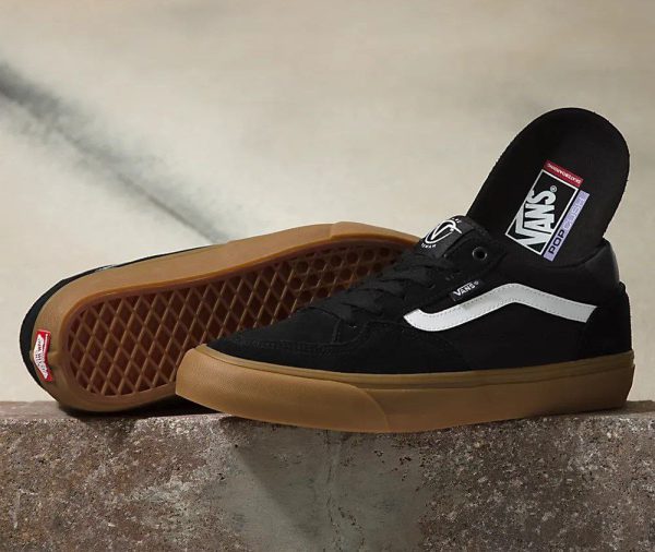 ونس اولد رووان‌ پرو مشکی قهوه ای Vans Rowan pro black gum