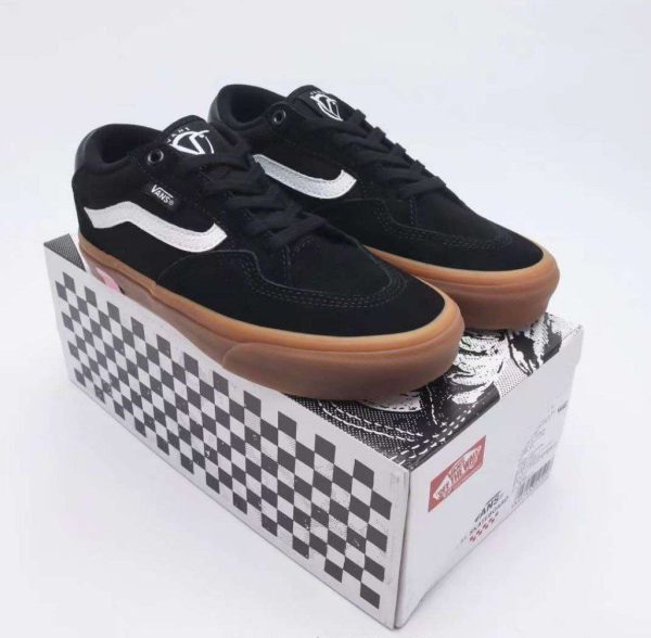 ونس اولد رووان‌ پرو مشکی قهوه ای Vans Rowan pro black gum - Image 2