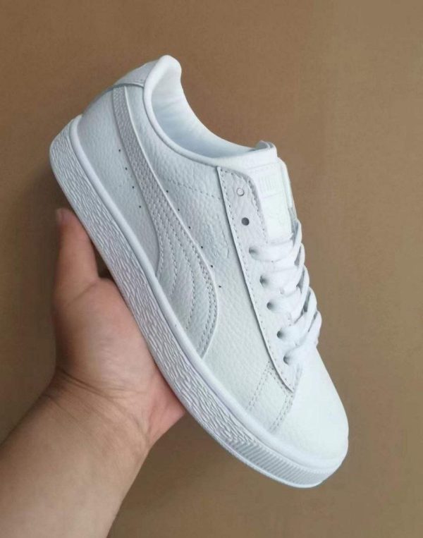 پوما کلاسیک بسکت تمام سفید Puma Basket classic full white