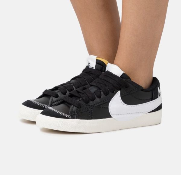 نایک بلیزر بدون ساق جامبو مشکی Nike blazer jumbo low black