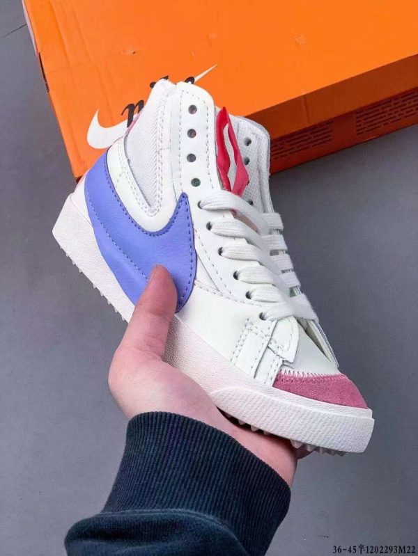 نایک بلیزر ساقدار جامبو صورتی بنفش Nike blazer jumbo glaze powder