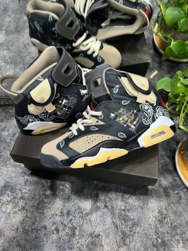 نایک ایرجردن ۶ تراویس اسکات باندانا Nike air jordan 6 x travis scott bandana - Image 2