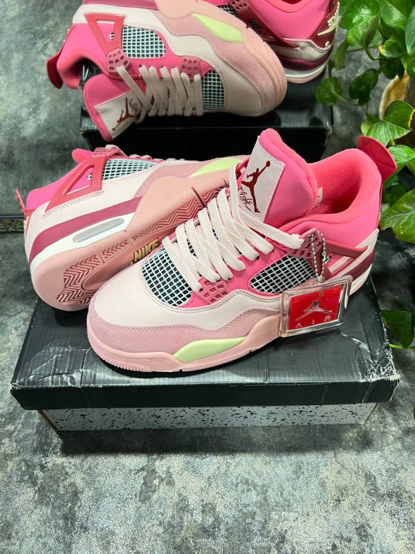 نایک ایر جردن ۴ صورتی گلبهی Nike air jordan 4 pink - Image 3