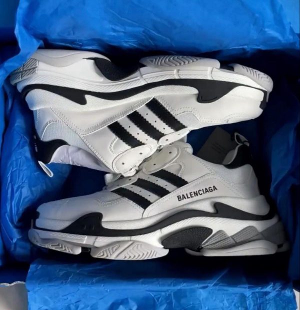 بالنسیاگا تریپل آدیداس سفید Balenciaga Triple adidas