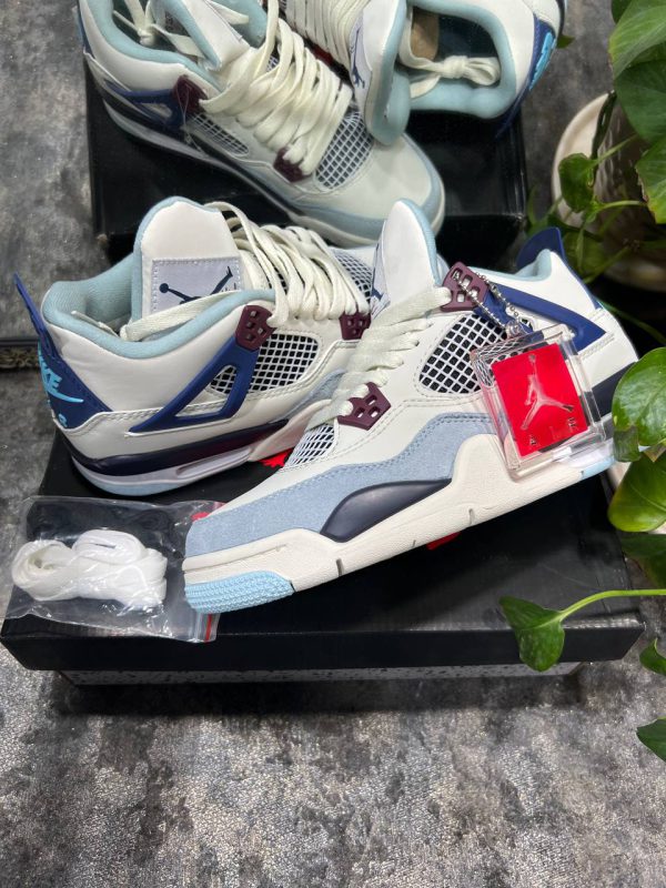 نایک ایر جردن ۴ پوکمون سفید بنفش Nike air jordan 4 pokemon - Image 2