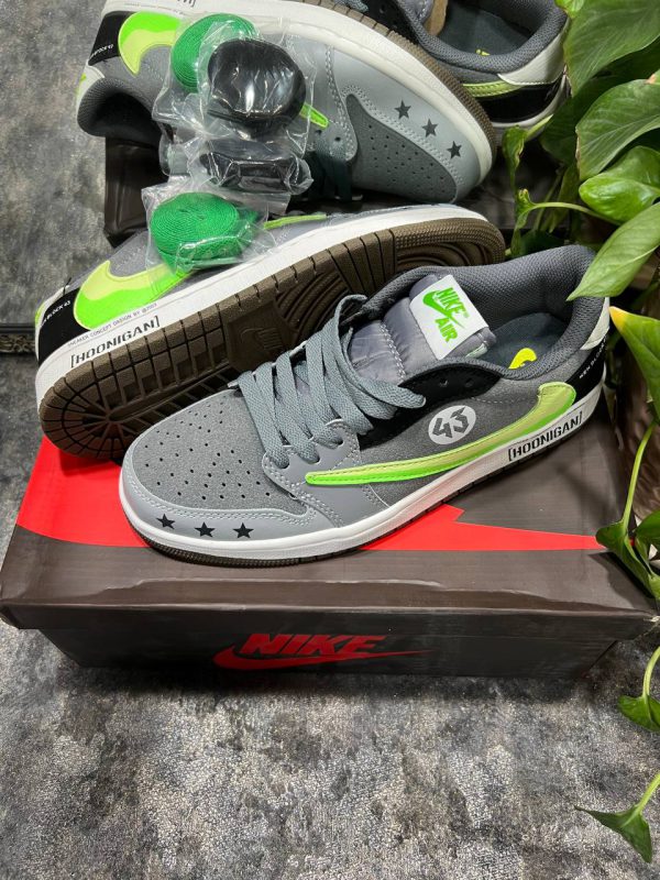 نایک ایر جردن ۱ بدون ساق تراویس اسکات مانستر Nike air jordan 1 low Travis Scott Monster Hoonigan - Image 3