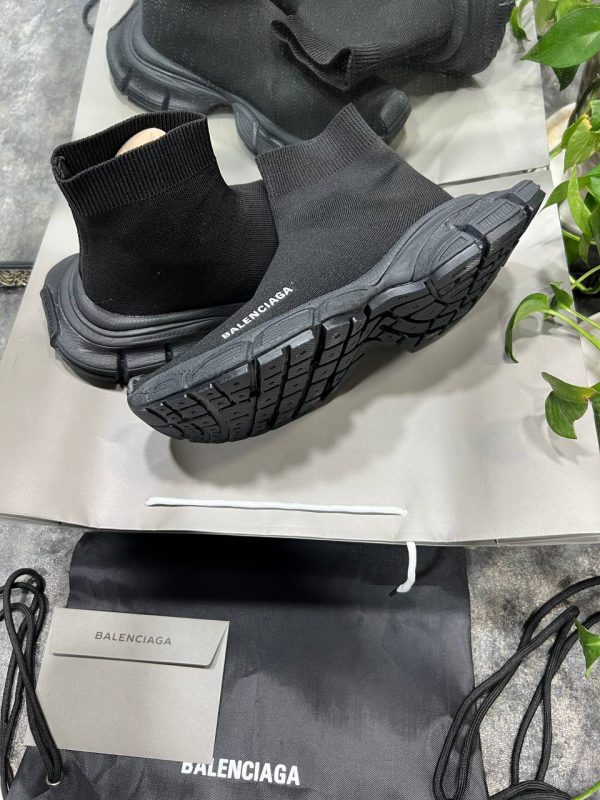 بالنسیاگا جورابی ۳ اکس ال تمام مشکی Balenciaga 3XL Socks full black - Image 2