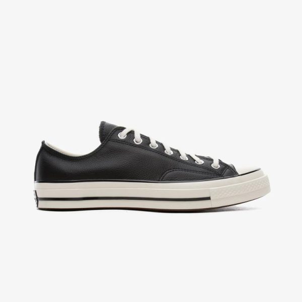 کانورس بدون ساق ۱۹۷۰ چرمی مشکی Converse all star 1970 low leather