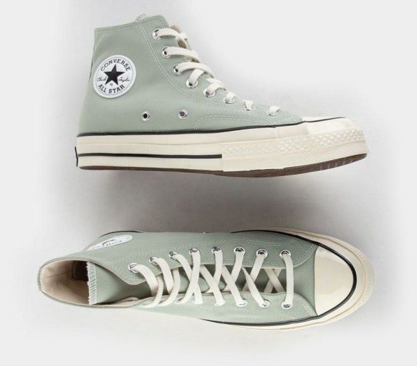 کانورس ساقدار چاک ۷۰ سبز پاستیلی Converse all star 1970 high pastel green