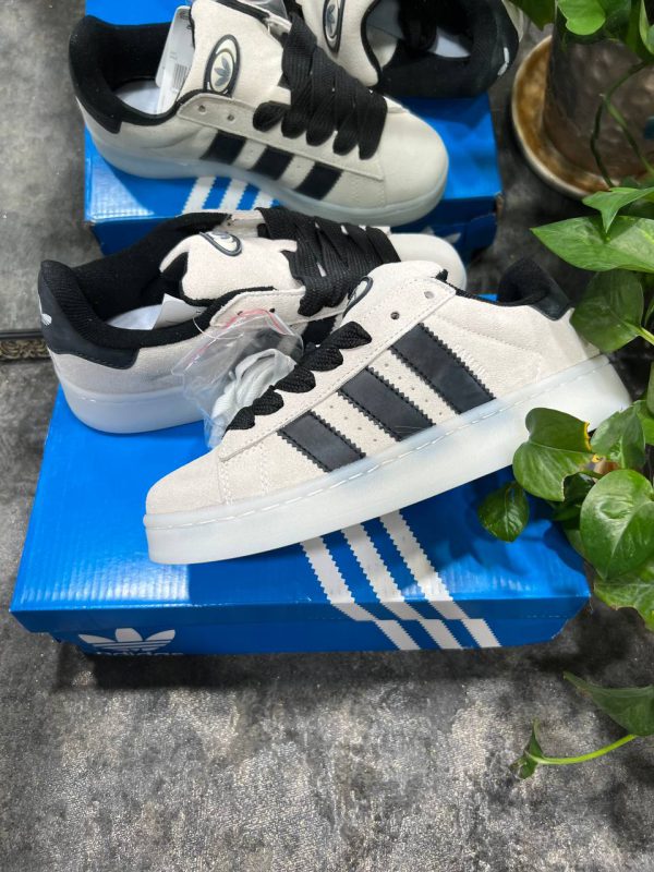 آدیداس کامپوس مشکی کرمی Adidas campus black beige - Image 3