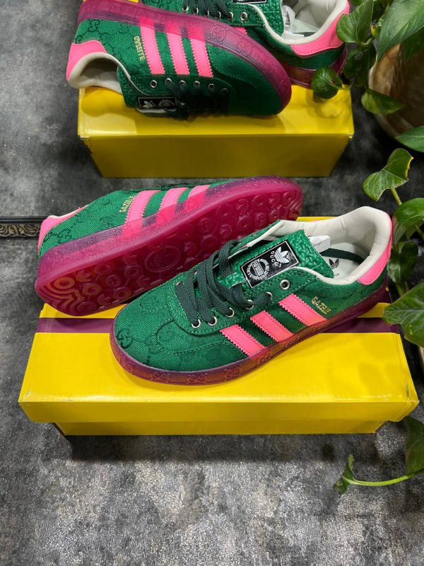 آدیداس گزل گوچی سبز Adidas Gazelle Sean - Image 3