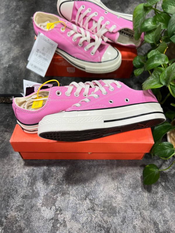 کانورس بدون ساق ۱۹۷۰ صورتی Converse all star 1970 low pink - Image 2