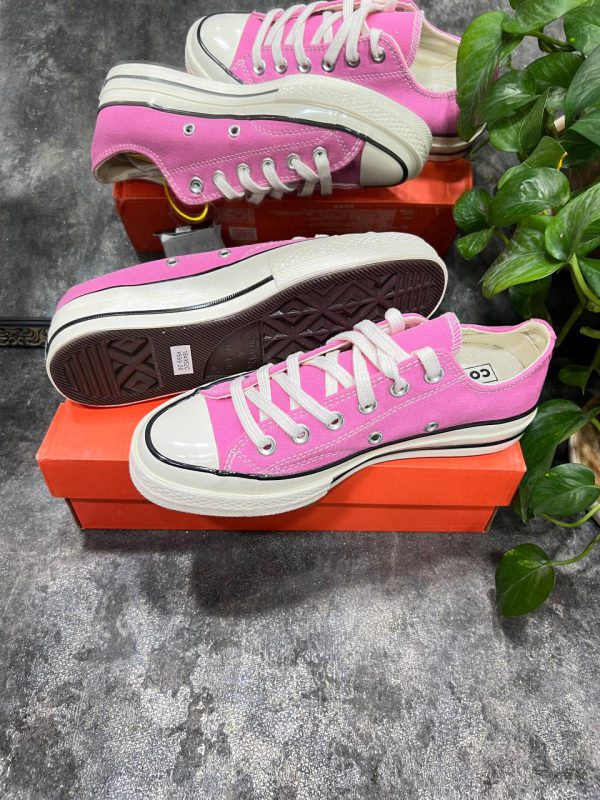 کانورس بدون ساق ۱۹۷۰ صورتی Converse all star 1970 low pink - Image 3