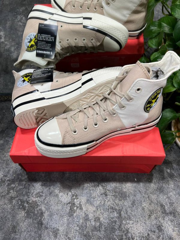 کانورس ساقدار چاک ۷۰ پلاس کرمی Converse all star chuck 70 plus beige - Image 3