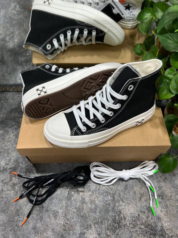 کانورس ساقدار آف وایت پارچه ای Converse all star off white - Image 5