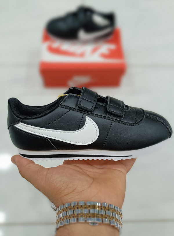 کتونی بچه گانه نایک کورتز تمام مشکی Nike CORTEZ - Image 2