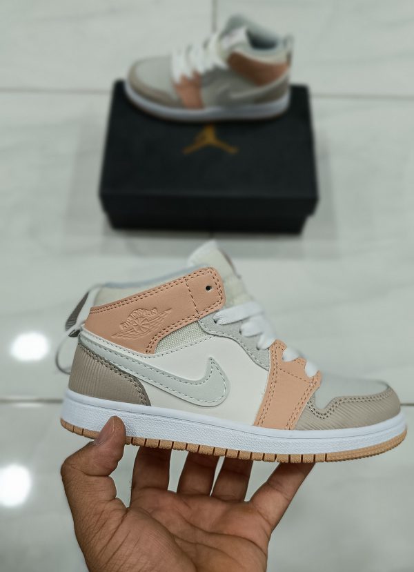 کتونی بچه گانه نایک ایر جردن ۱ ساقدار میلان nike air jordan 1 high - Image 2