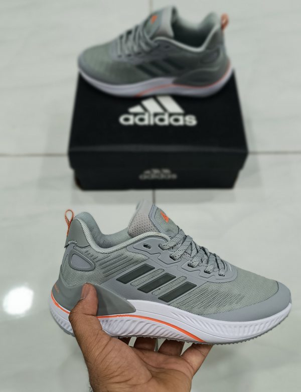 کتونی بچه گانه آدیداس آلفامگما طوسی Adidas Alphamagma - Image 2