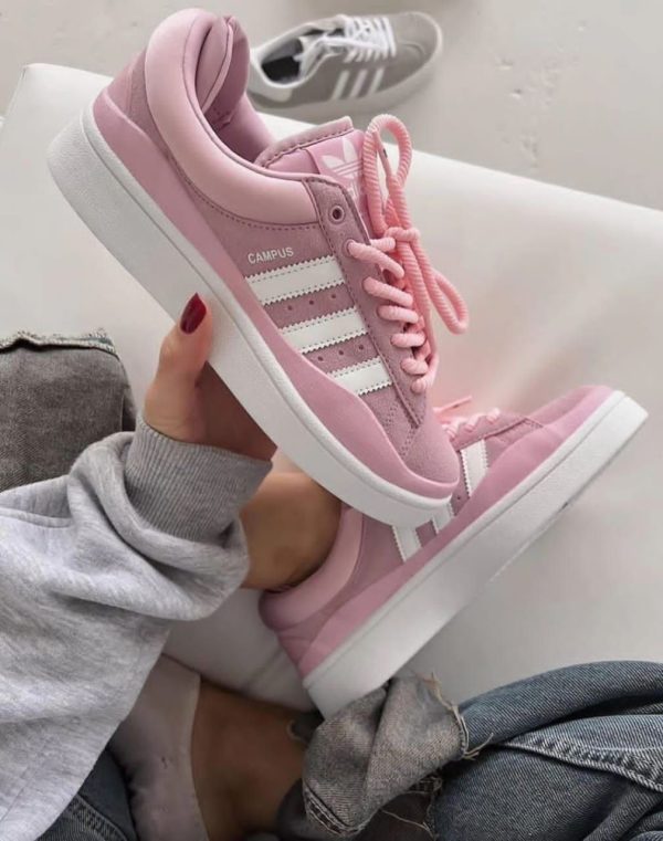 آدیداس کامپوس صورتی Adidas Campus pink