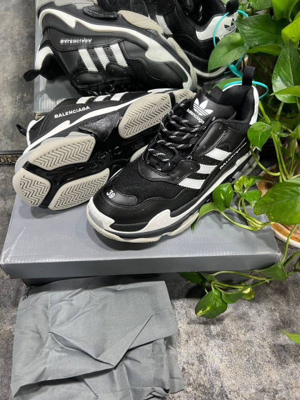 بالنسیاگا تریپل آدیداس مشکی Balenciaga Triple adidas - Image 3