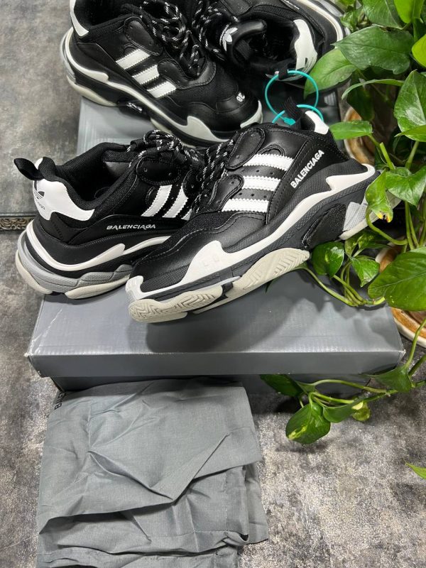 بالنسیاگا تریپل آدیداس مشکی Balenciaga Triple adidas - Image 2