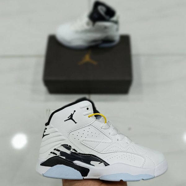 کتونی بچه گانه نایک ایر جردن ام وی پی سفید مشکی Nike air jordan MVP - Image 2