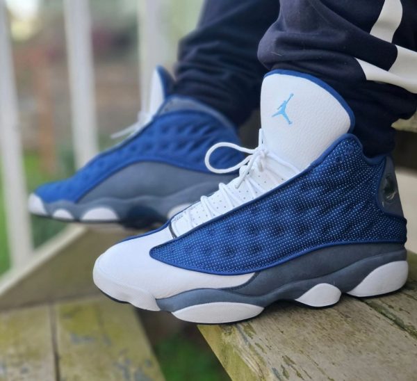 نایک ایر جردن ۱۳ سورمه ای  Nike air jordan 13 navy blue